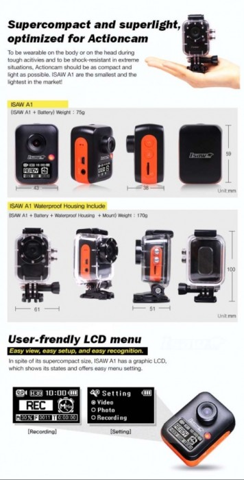 ISaw A1 Wearable HD + prezent!